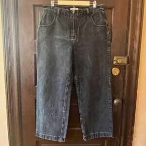 Madewell Perfect Vintage Distressed Black Jeans 31